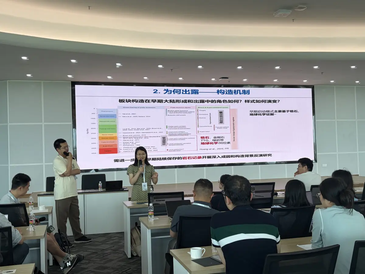 海报交流环节