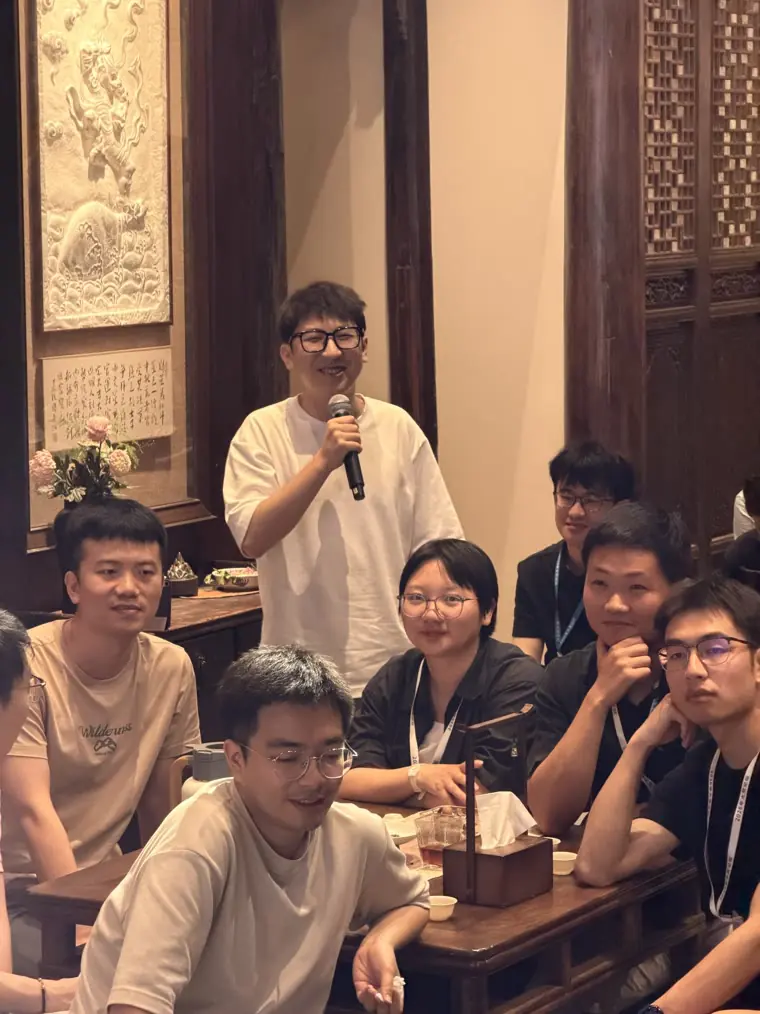 夜话现场交流
